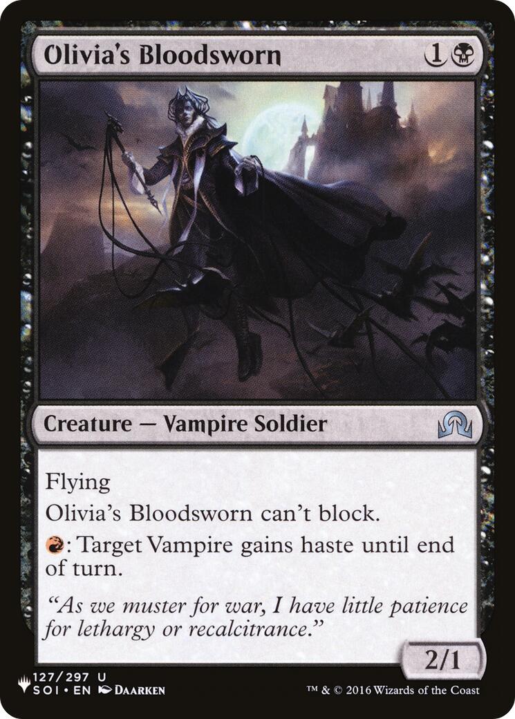 Olivia's Bloodsworn [LIST - 127/297]