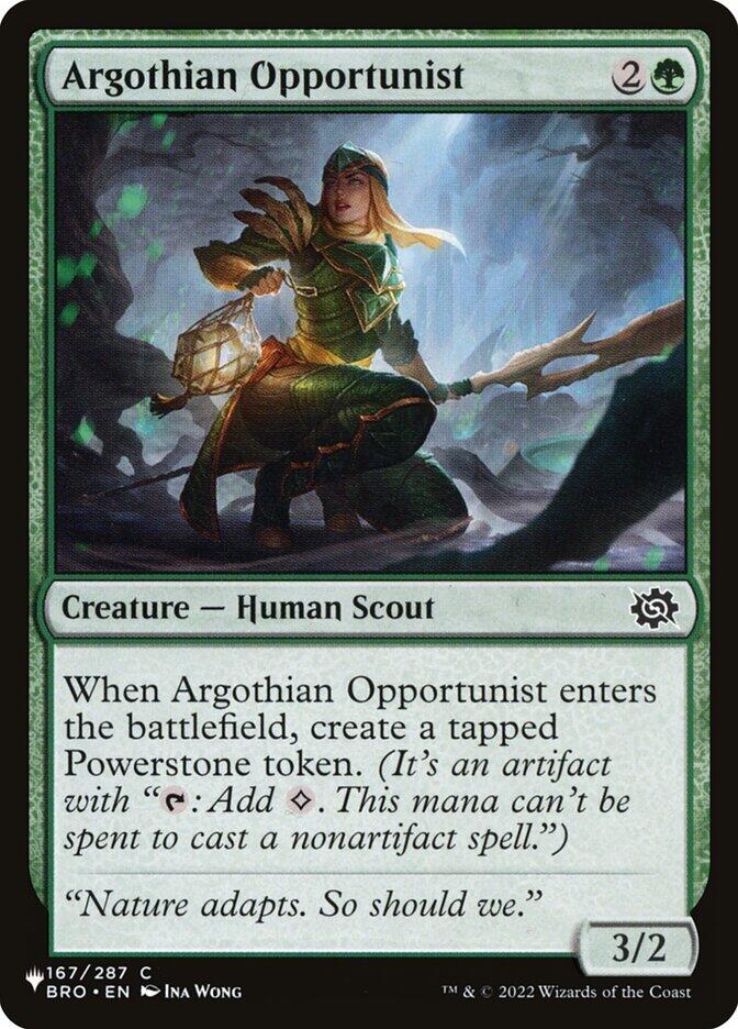 Argothian Opportunist [LIST - 167/012]