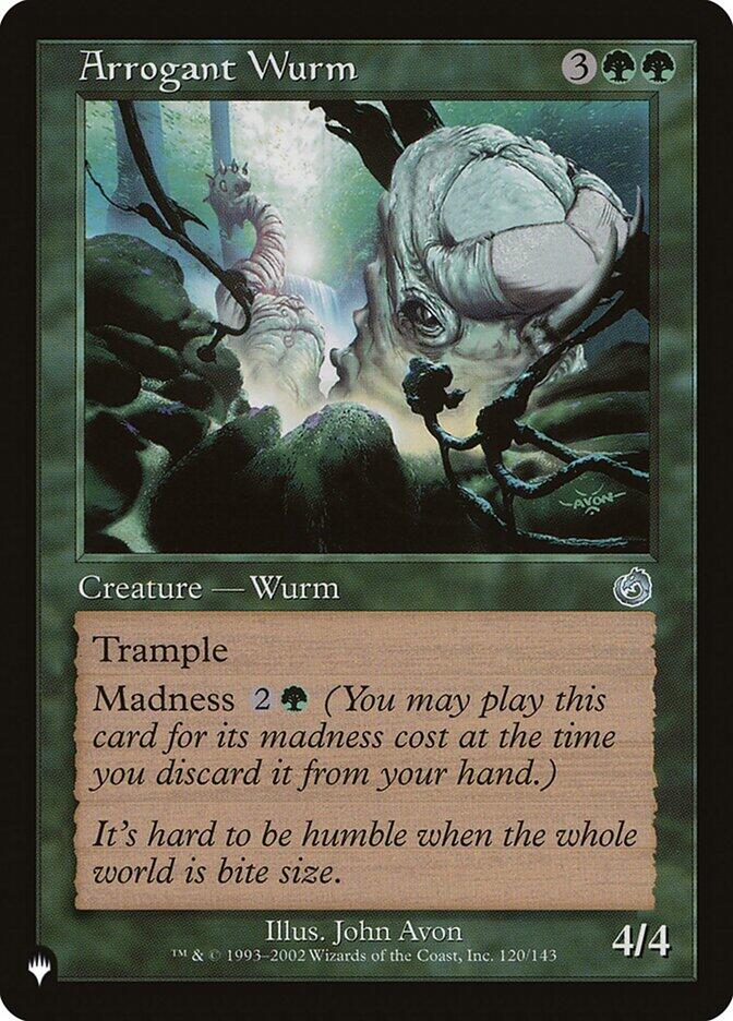 Arrogant Wurm [LIST - 120/143]