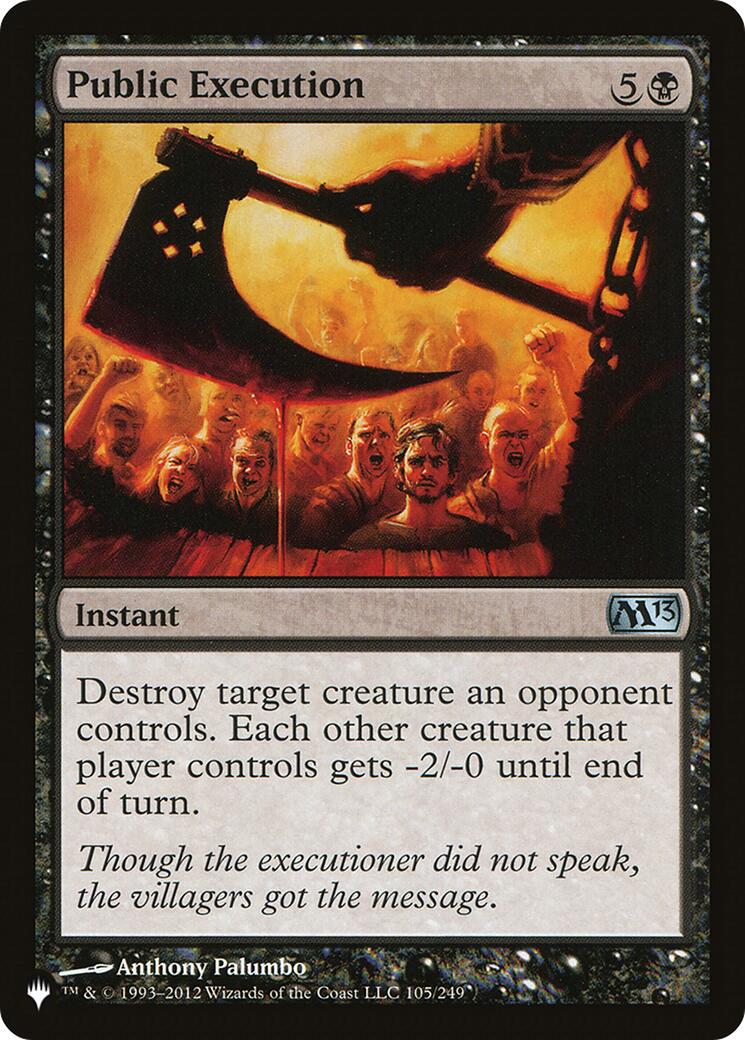 Public Execution [LIST - 105/249]