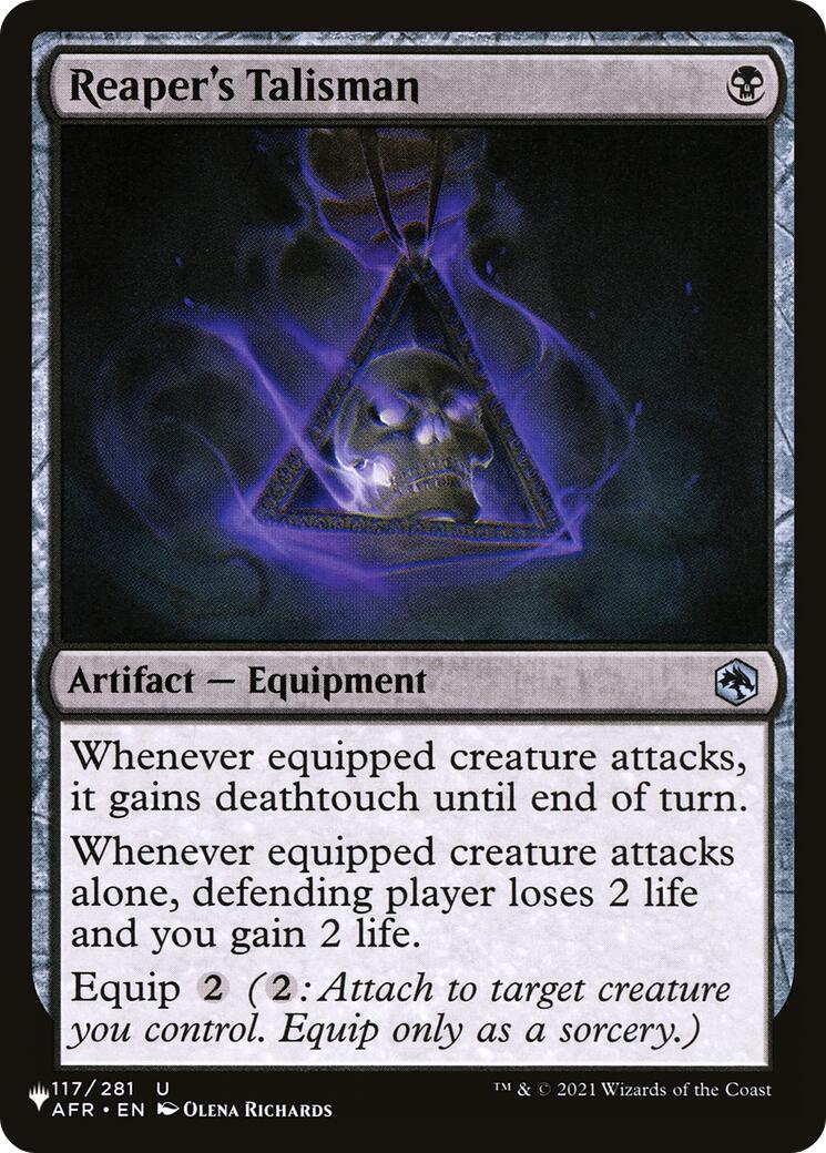 Reaper's Talisman [LIST - 117/281]