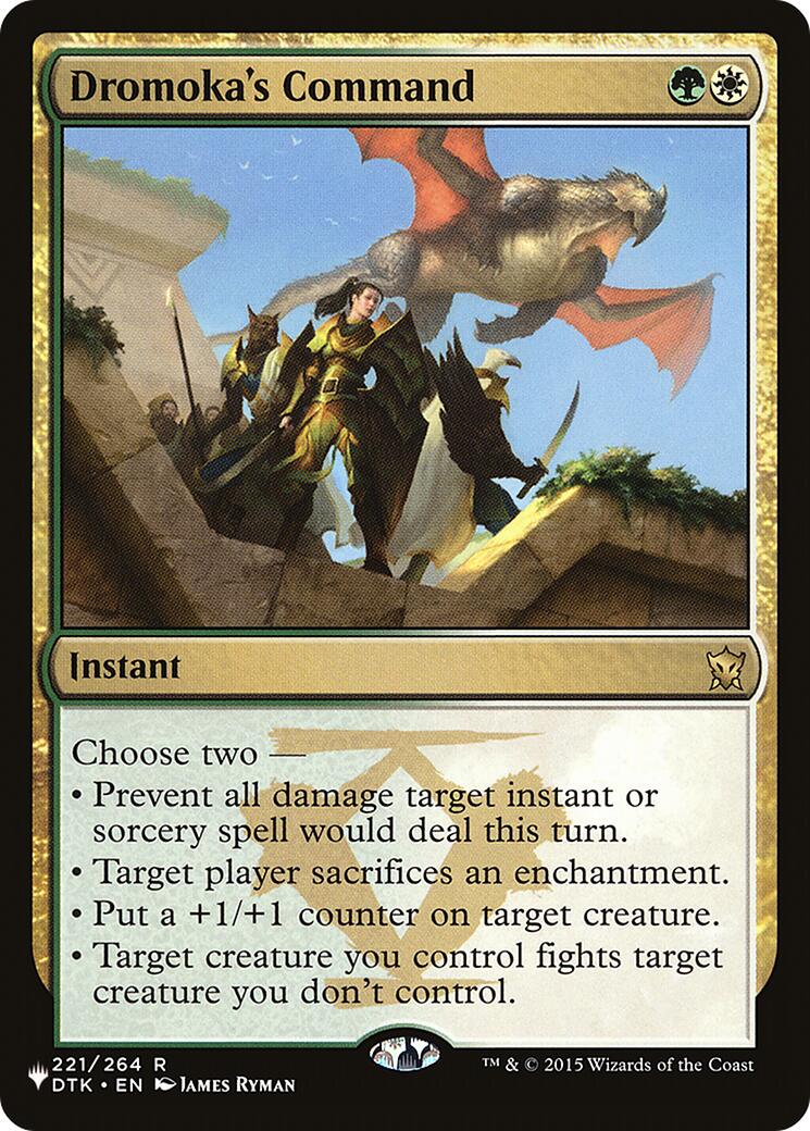 Dromoka's Command [LIST - 221/264]