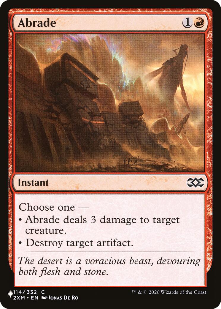 Abrade (2XM) [LIST - 114/332]