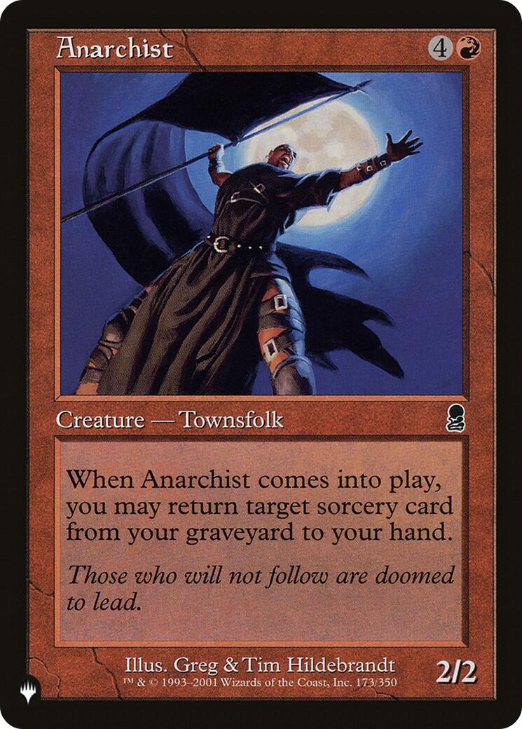 Anarchist [LIST - 173/350]