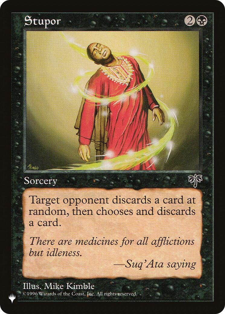 Stupor [LIST]