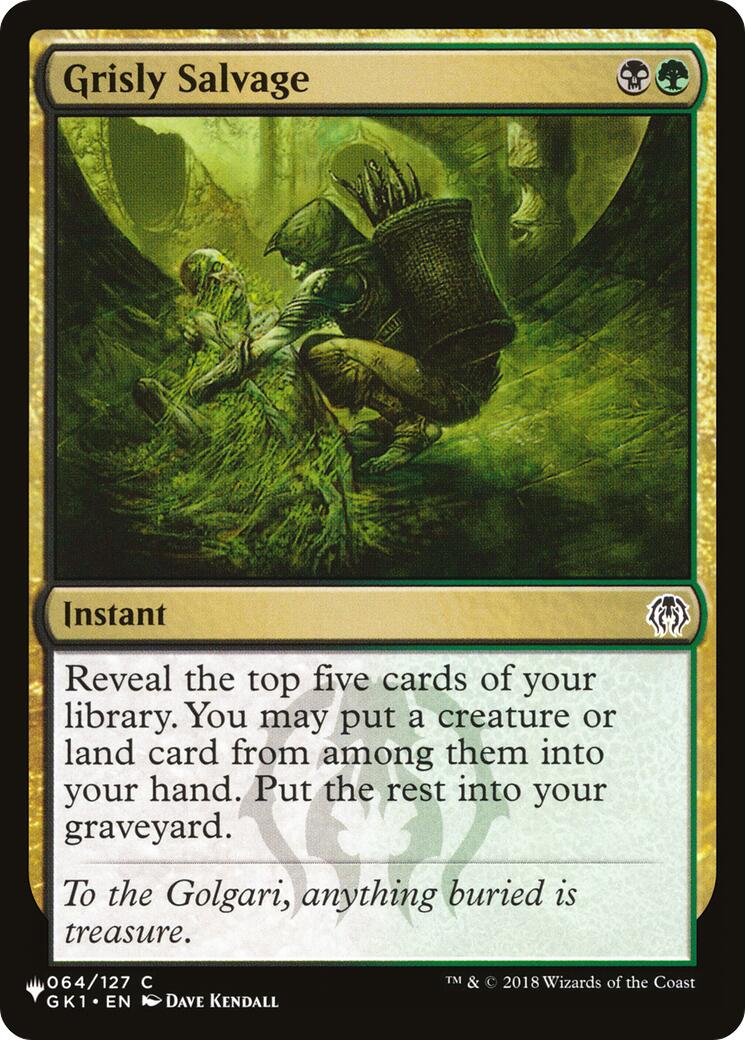Grisly Salvage [LIST - 064/127]