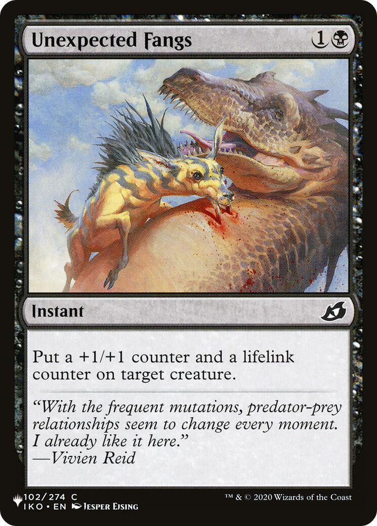 Unexpected Fangs [LIST - 102/274]