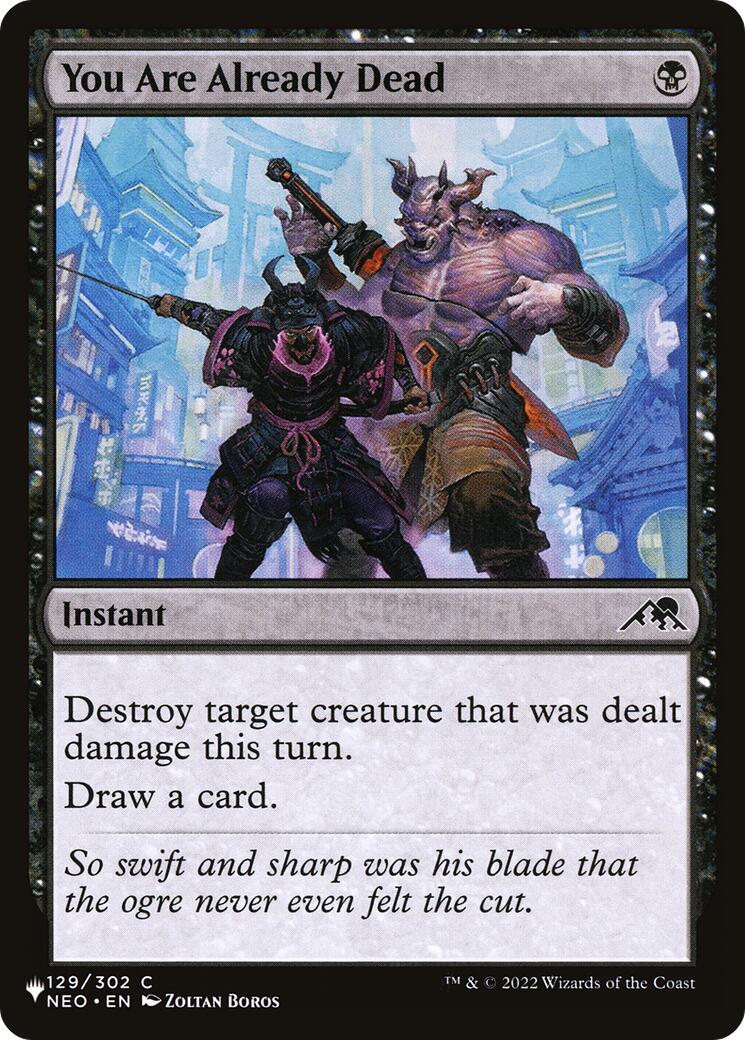 You Are Already Dead [LIST - 129/302]