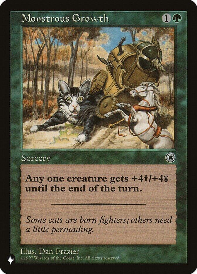 Monstrous Growth (Flavor Text) [LIST - 173]