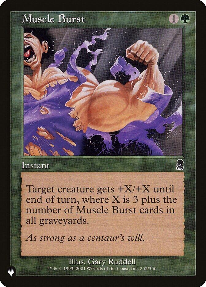 Muscle Burst [LIST - 252/350]