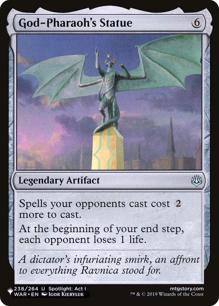 God-Pharaoh's Statue [LIST - 238/264]