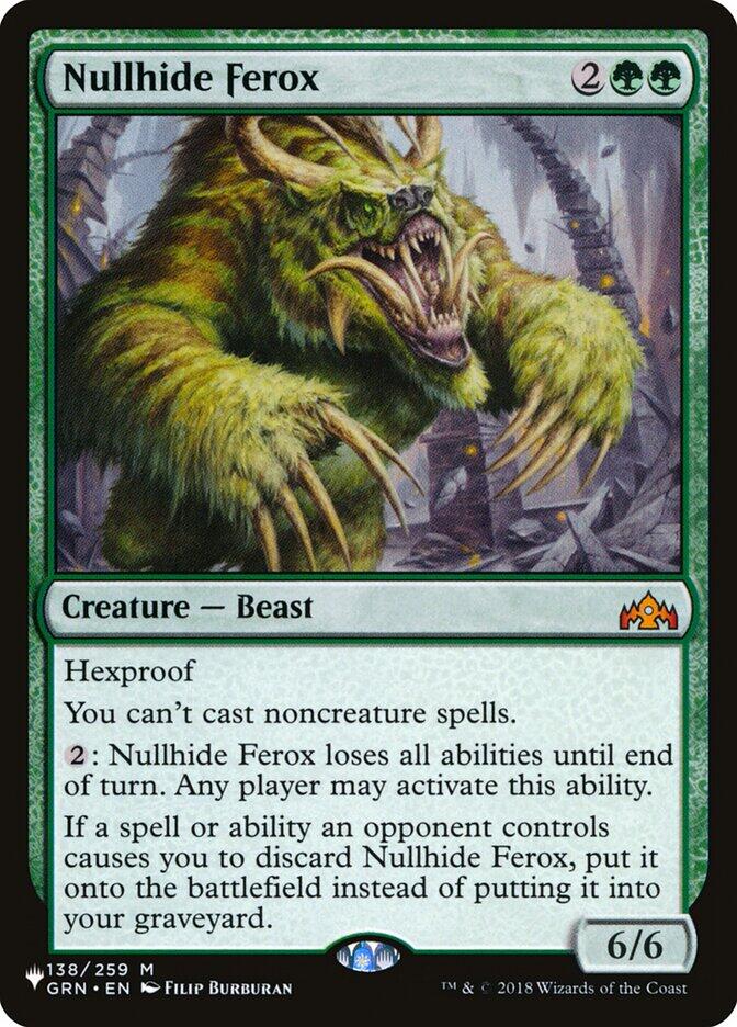 Nullhide Ferox [LIST - 138/259]