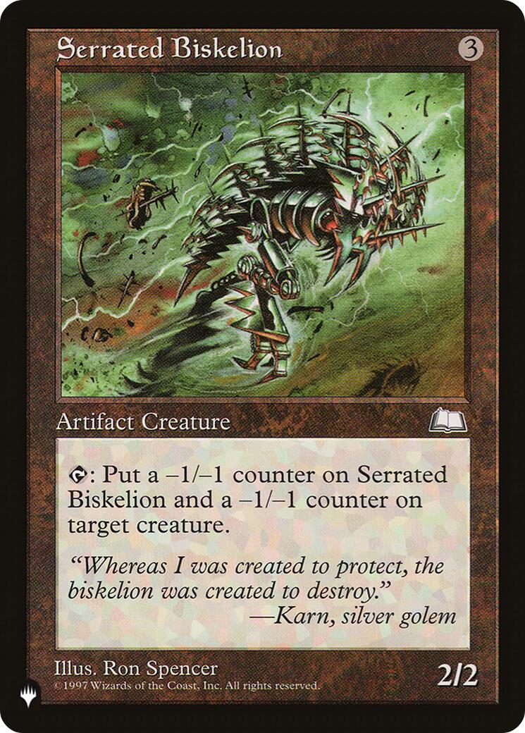 Serrated Biskelion [LIST]