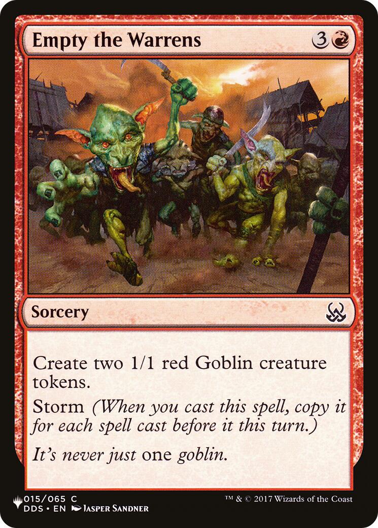 Empty the Warrens [LIST - 015/065]