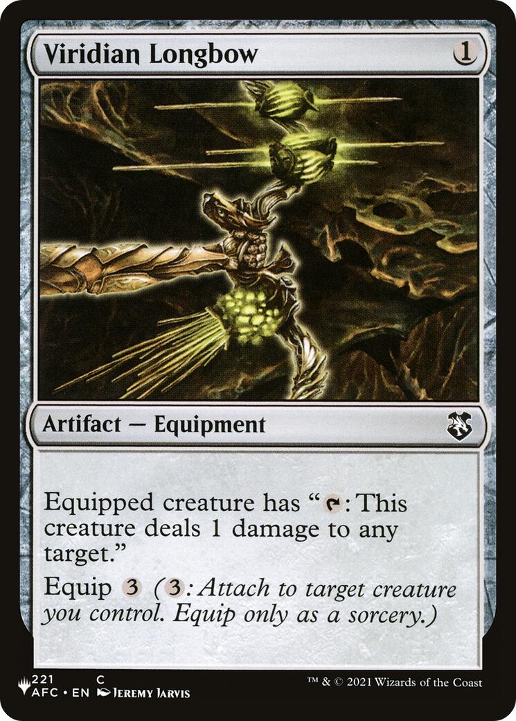 Viridian Longbow [LIST - 221/062]