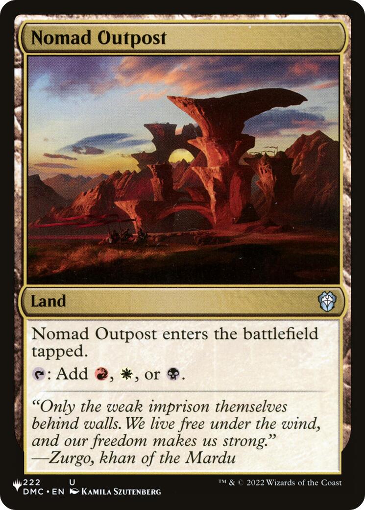 Nomad Outpost [LIST - 222/048]
