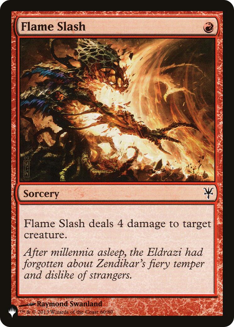 Flame Slash [LIST - 60/80]