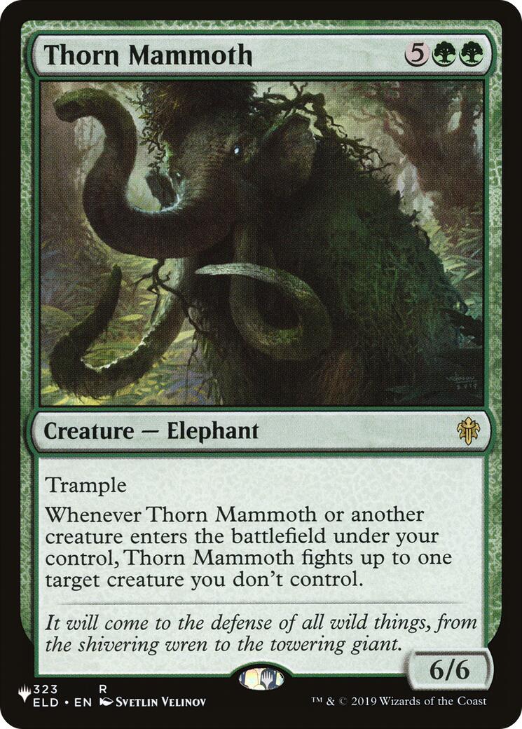 Thorn Mammoth [LIST - 323/269]