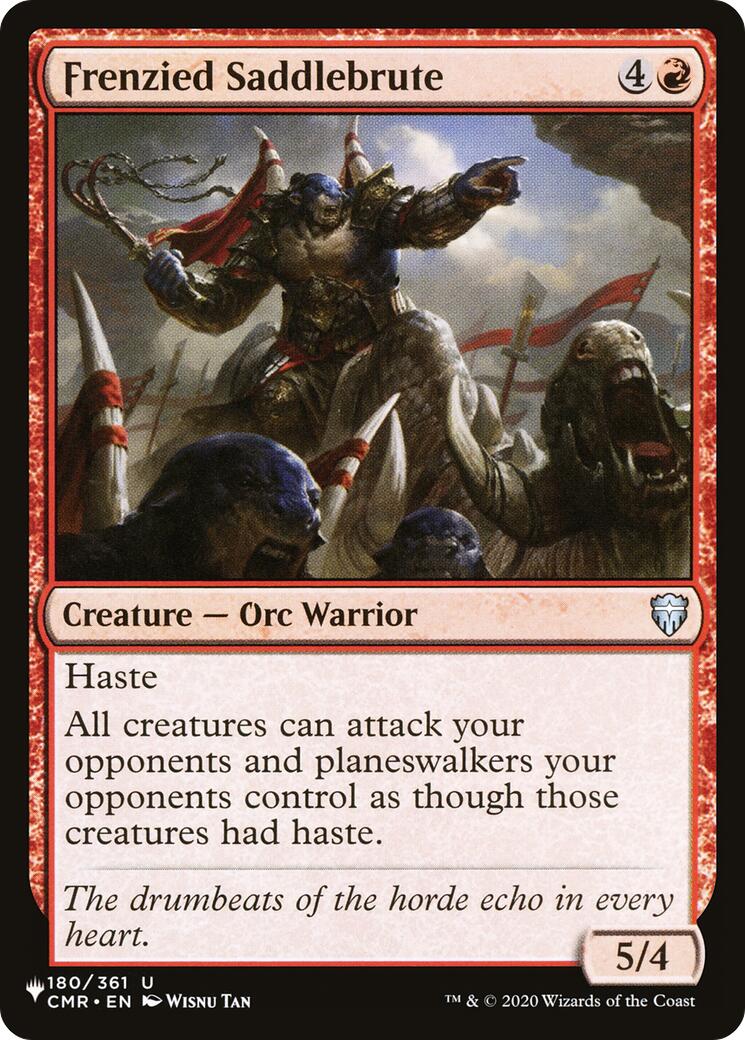 Frenzied Saddlebrute [LIST - 180/361]