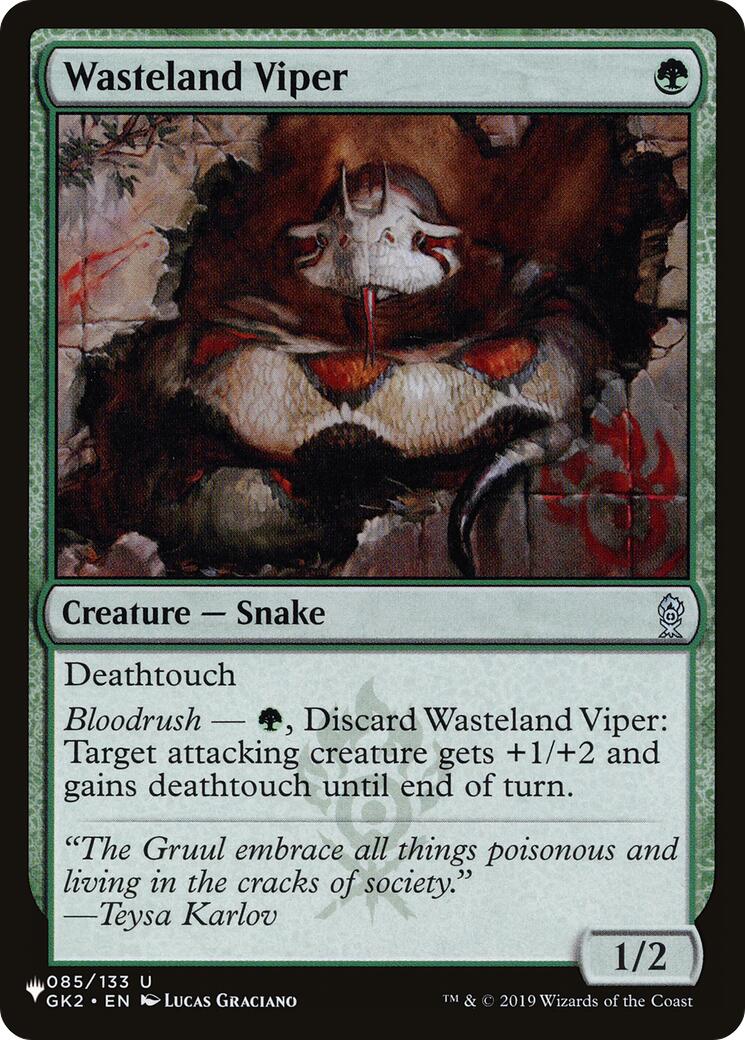Wasteland Viper [LIST - 085/133]