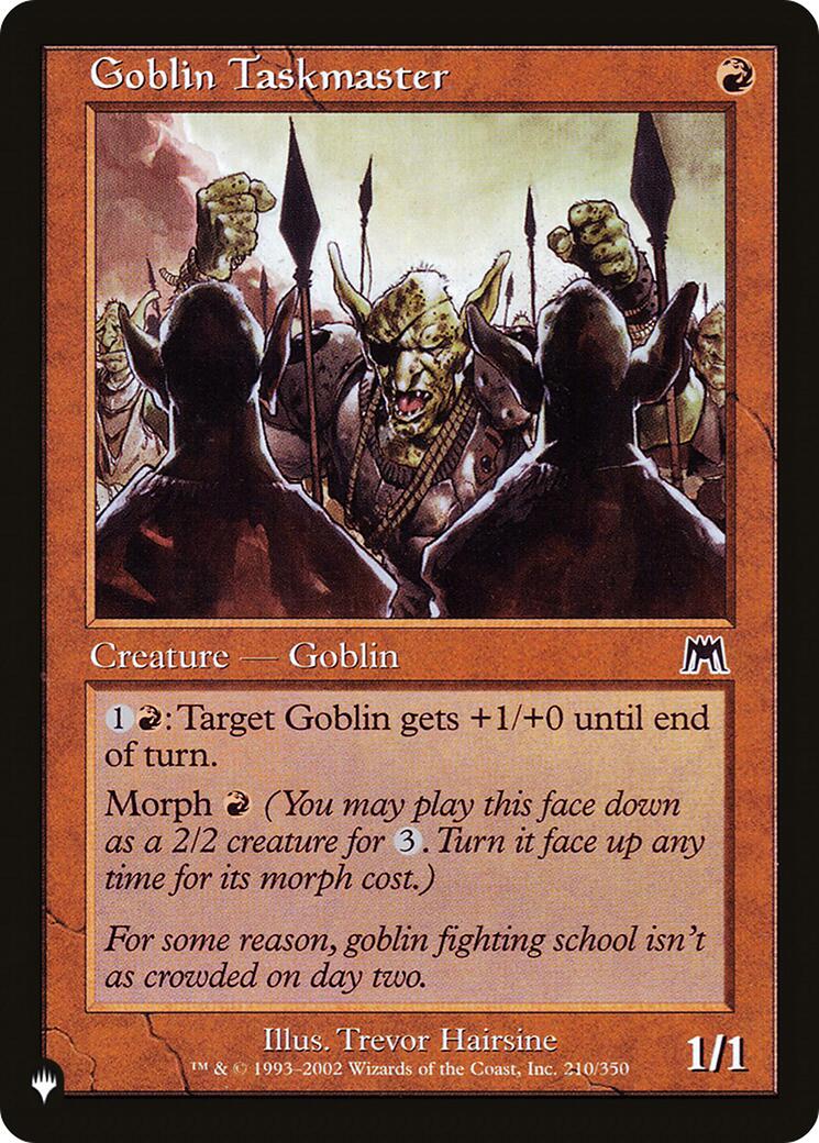 Goblin Taskmaster [LIST - 210/350]