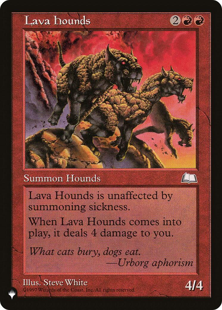Lava Hounds [LIST]