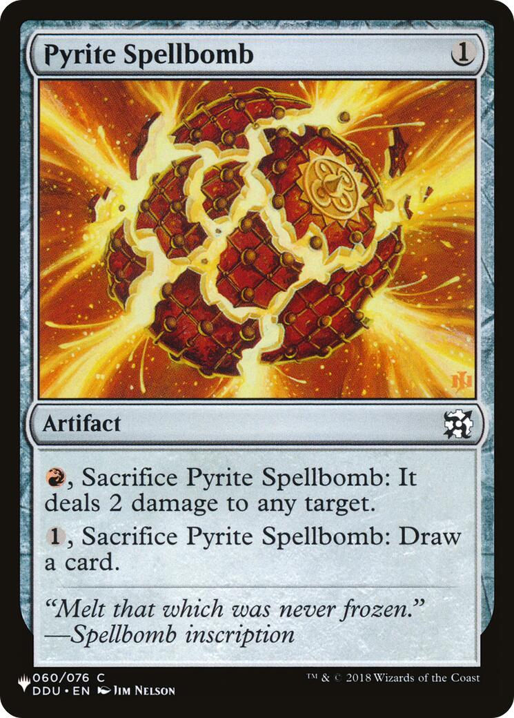 Pyrite Spellbomb [LIST - 060/076]