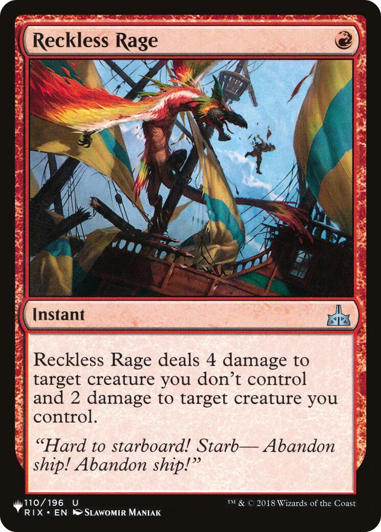 Reckless Rage [LIST - 110/196]