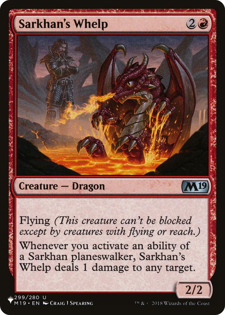 Sarkhan's Whelp [LIST - 299/280]