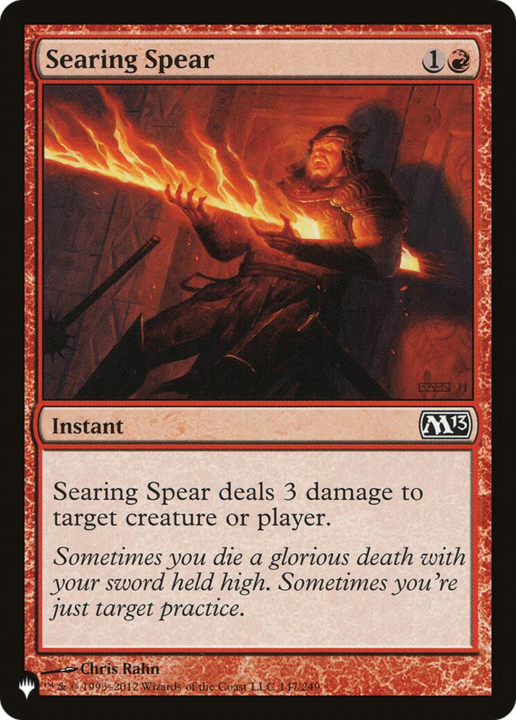 Searing Spear [LIST - 147/249]