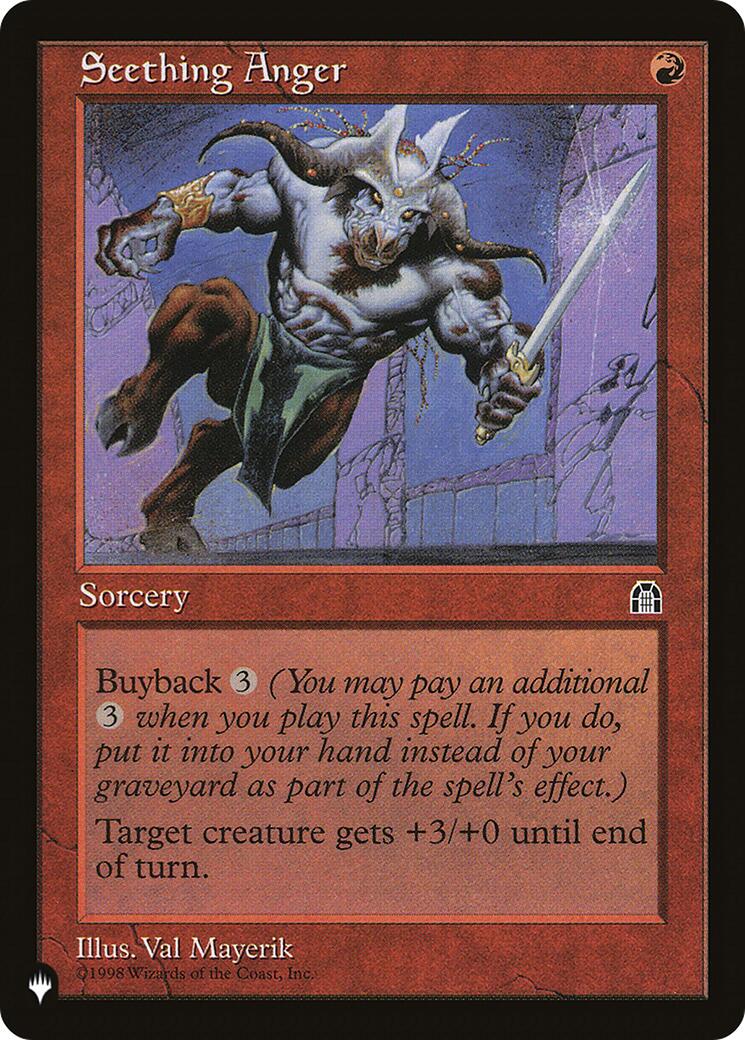 Seething Anger [LIST]