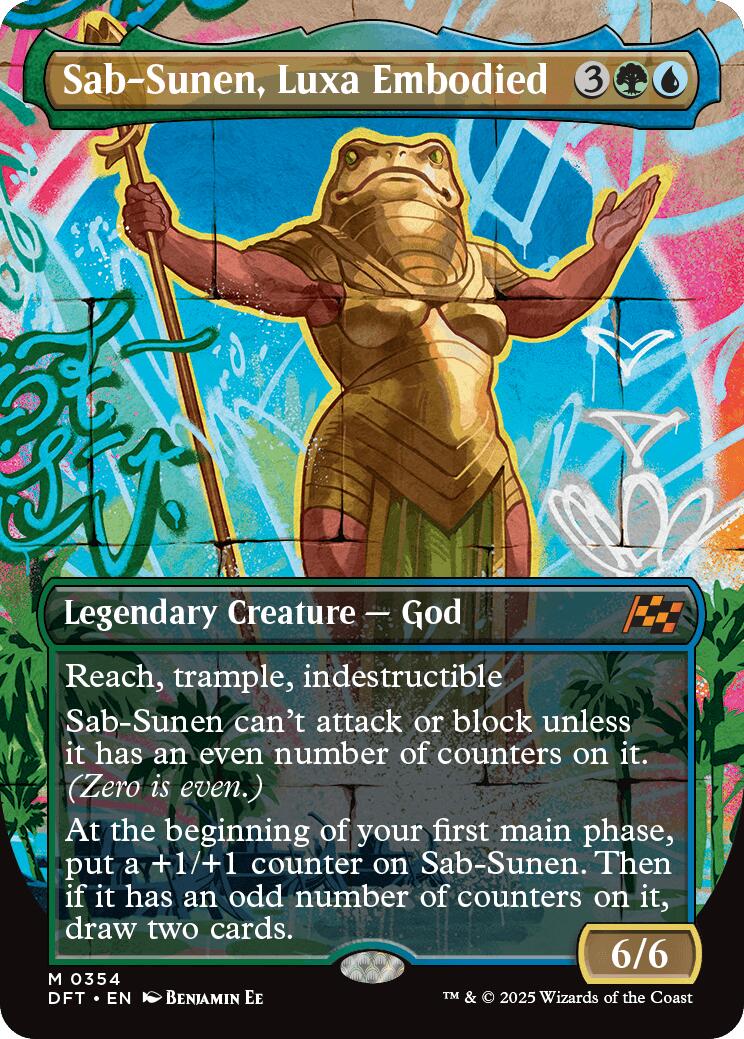 Sab-Sunen, Luxa Embodied (Borderless) [DFT - 354]