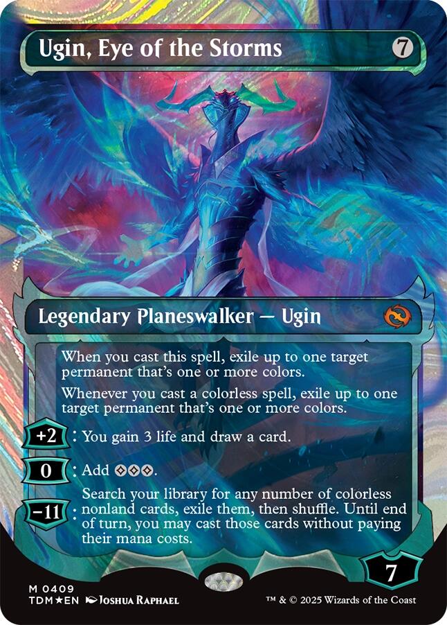 Ugin, Eye of the Storms (Showcase) (Halo Foil)