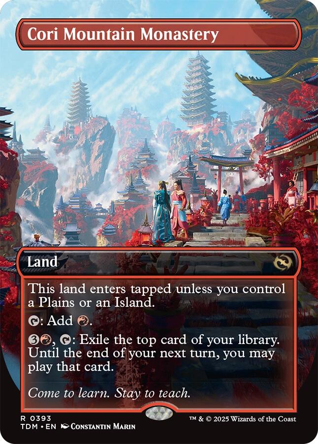 Cori Mountain Monastery (Borderless) [TDM - 393]