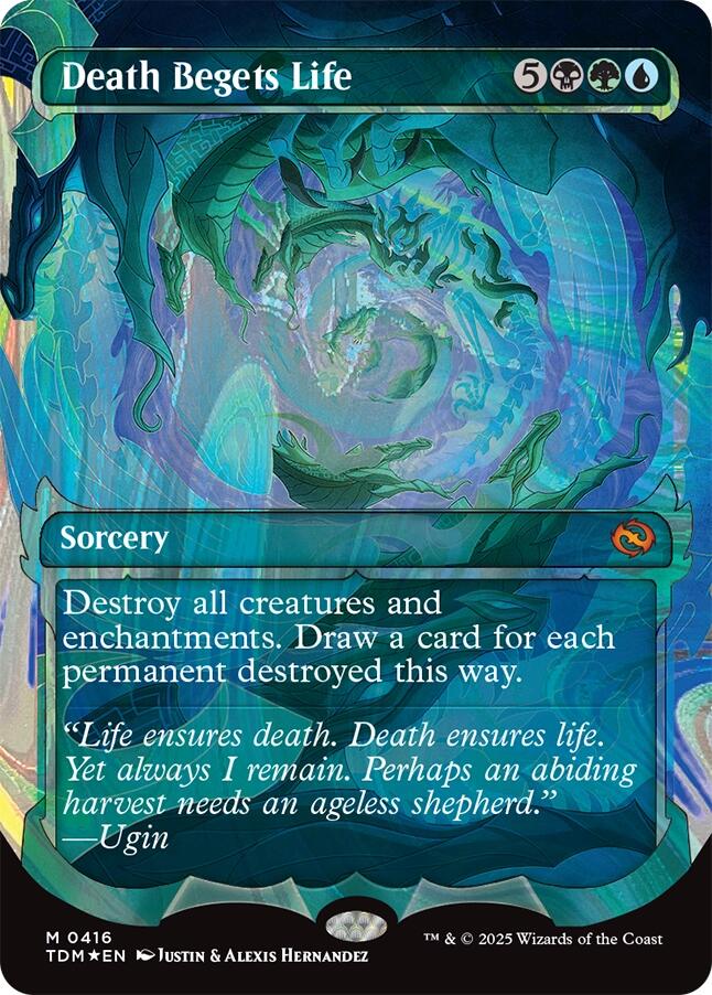 Death Begets Life (Showcase) (Halo Foil)
