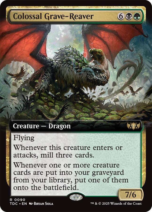 Colossal Grave-Reaver (Extended Art) [TDC - 90]