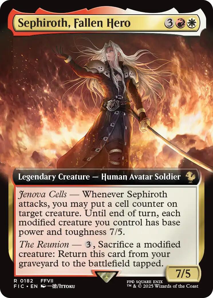 Sephiroth, Fallen Hero (Extended Art) [FIC - 182]
