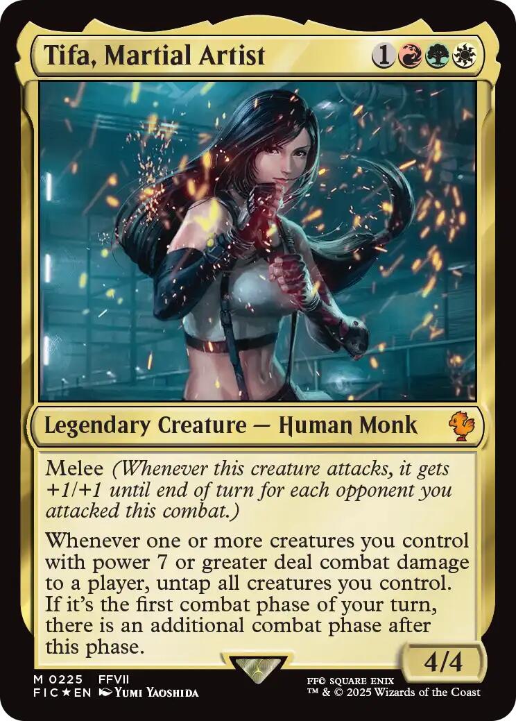 Tifa, Martial Artist (Surge Foil) [FIC - 225]