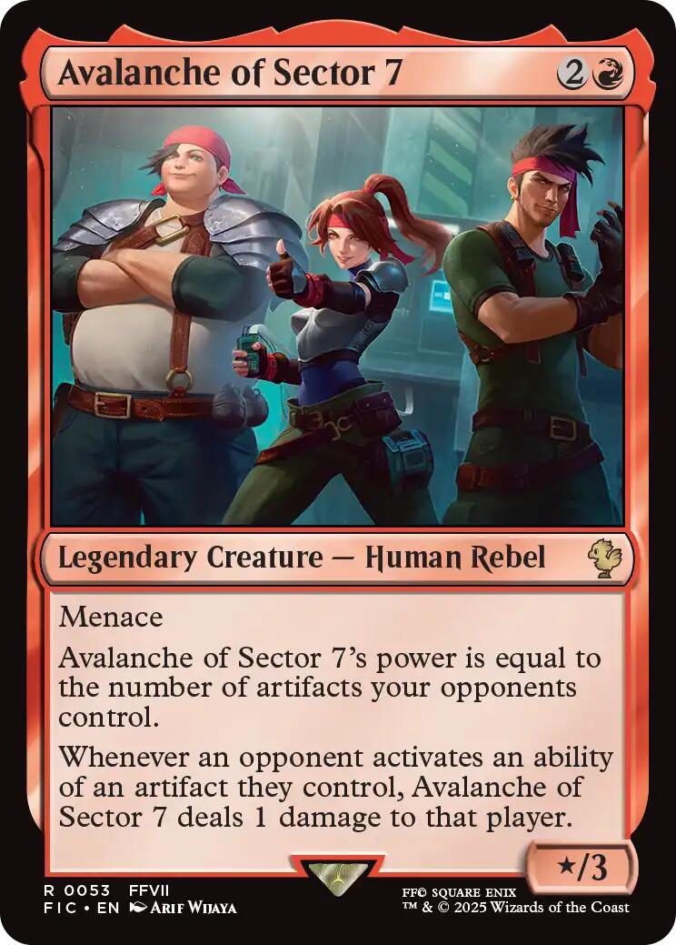 Avalanche of Sector 7 [FIC - 53]