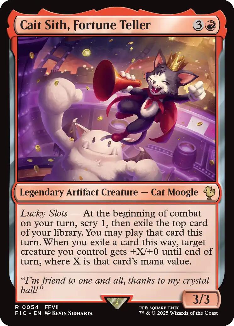 Cait Sith, Fortune Teller [FIC - 54]