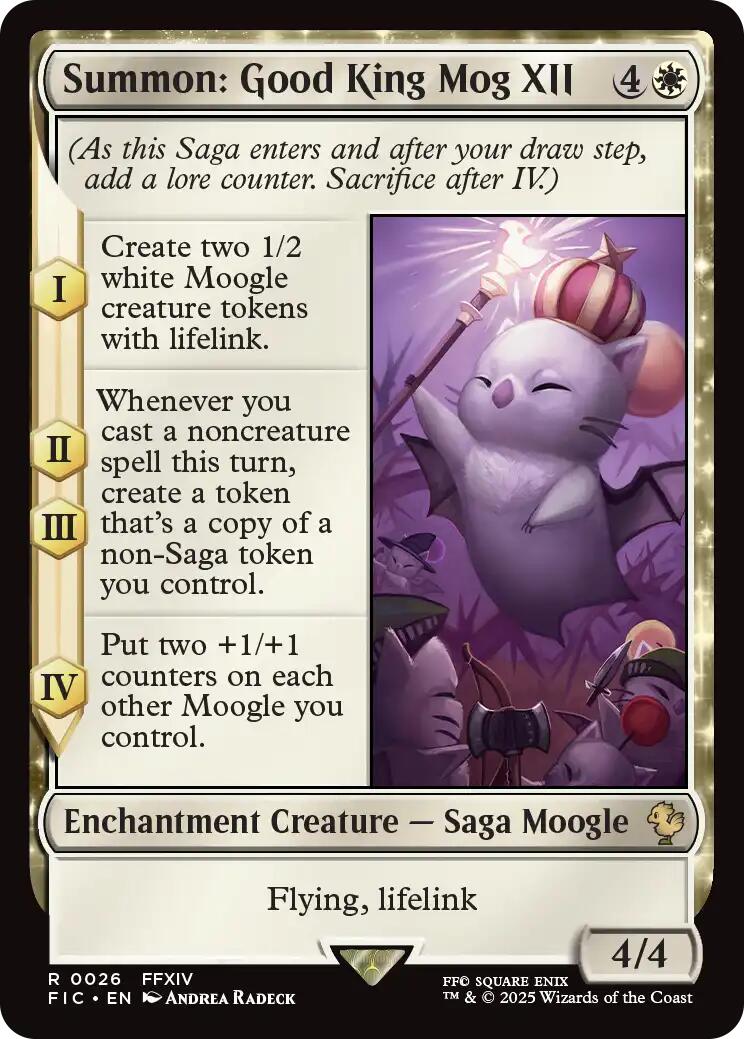 Summon: Good King Mog XII [FIC - 26]