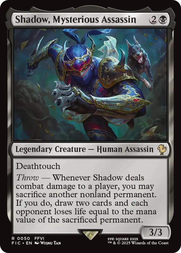 Shadow, Mysterious Assassin [FIC - 50]