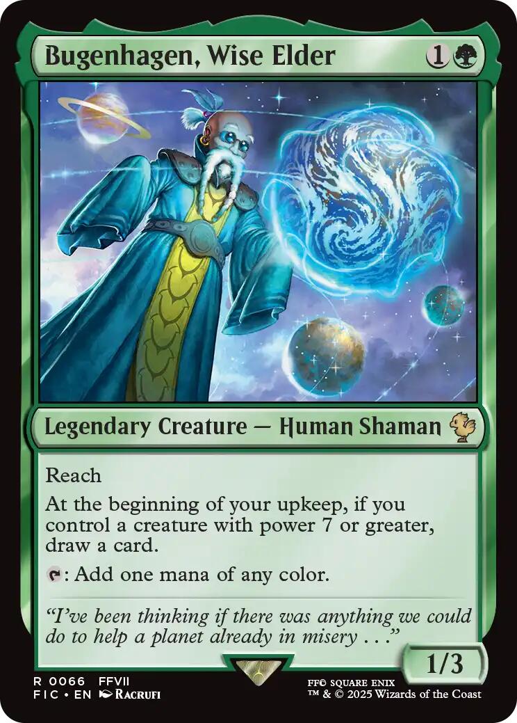 Bugenhagen, Wise Elder [FIC - 66]