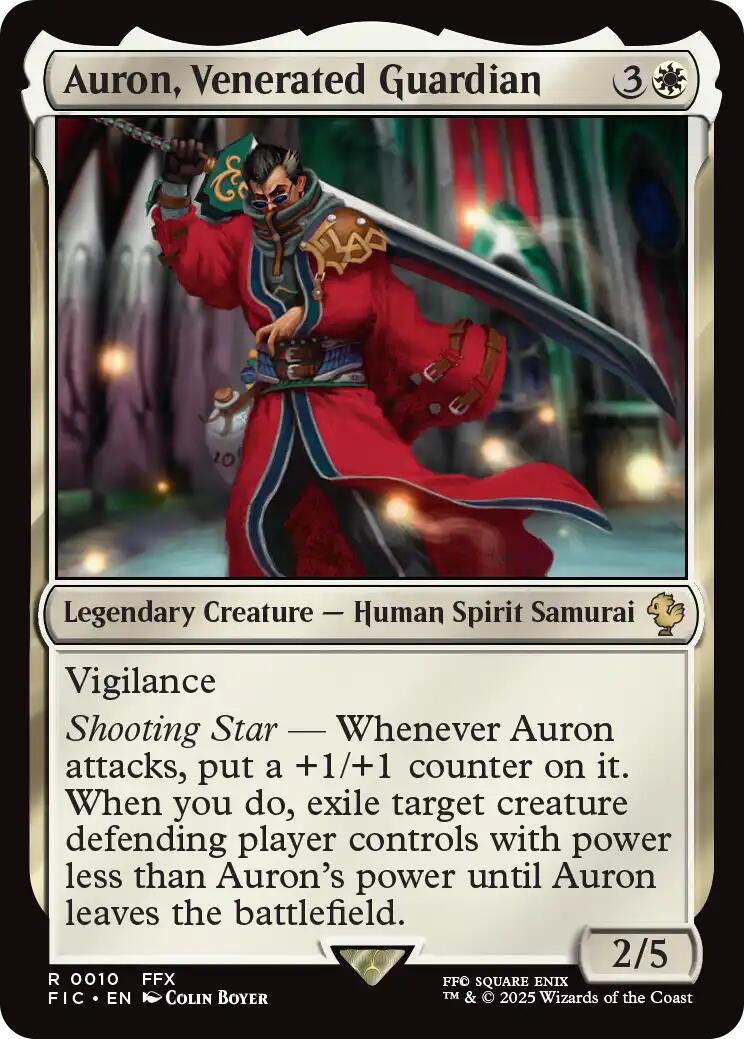 Auron, Venerated Guardian [FIC - 10]