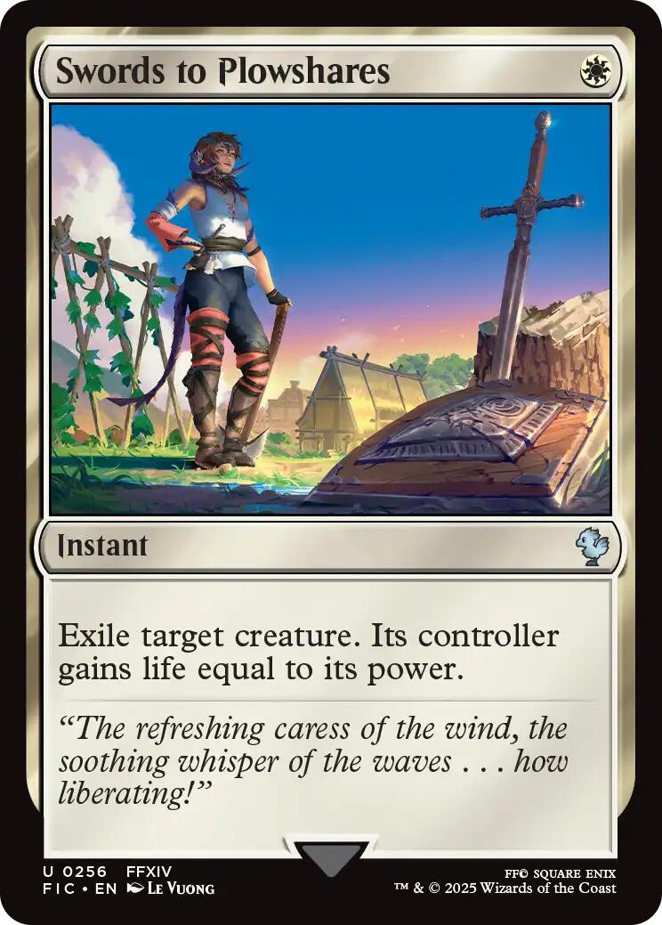 Swords to Plowshares [FIC - 256]
