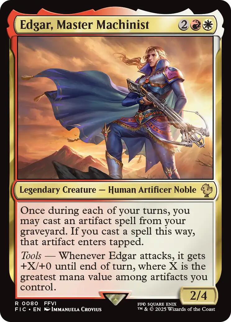 Edgar, Master Machinist [FIC - 80]