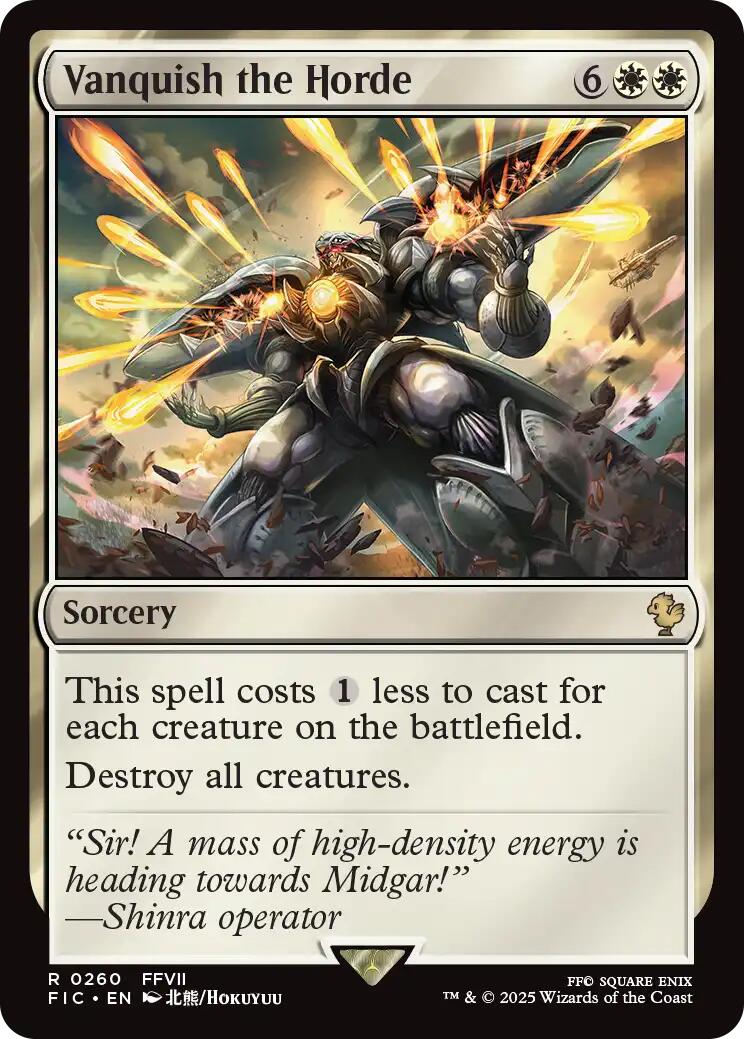 Vanquish the Horde [FIC - 260]