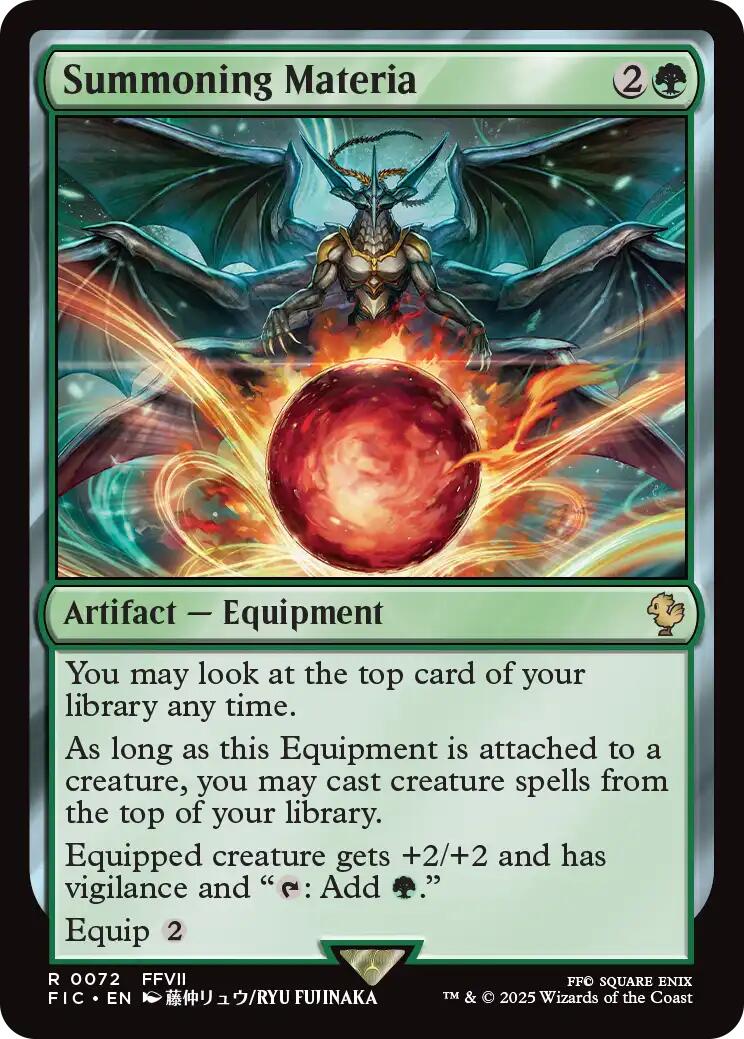 Summoning Materia [FIC - 72]