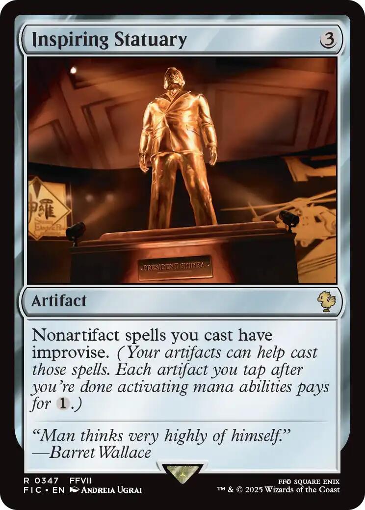 Inspiring Statuary [FIC - 347]