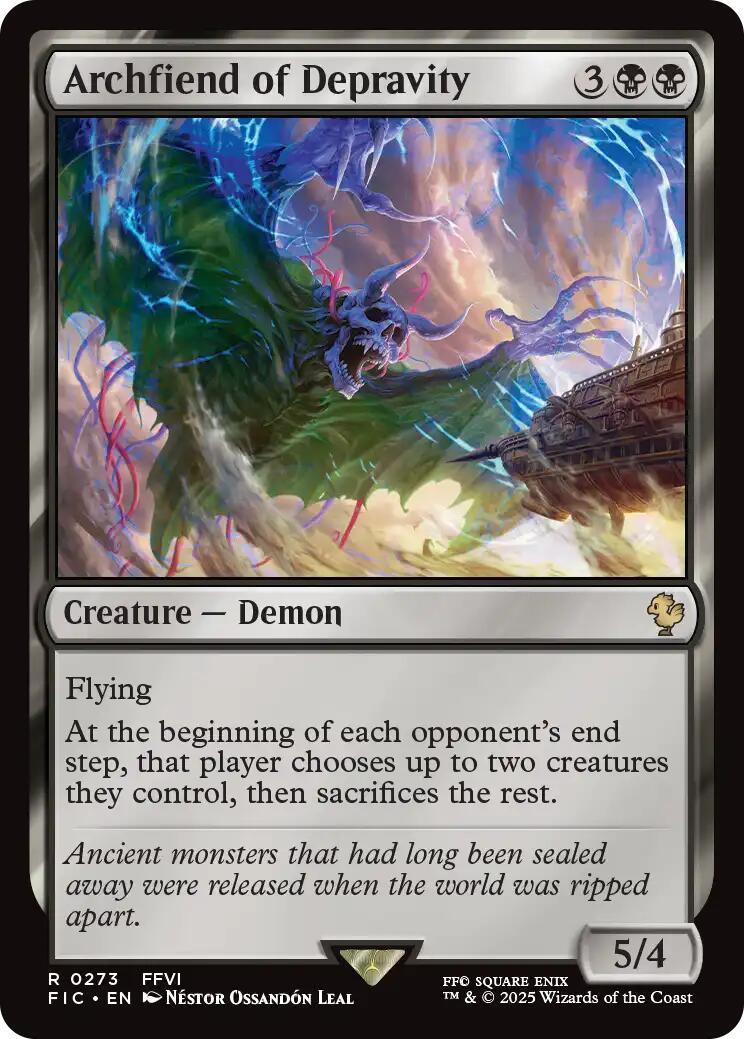 Archfiend of Depravity [FIC - 273]
